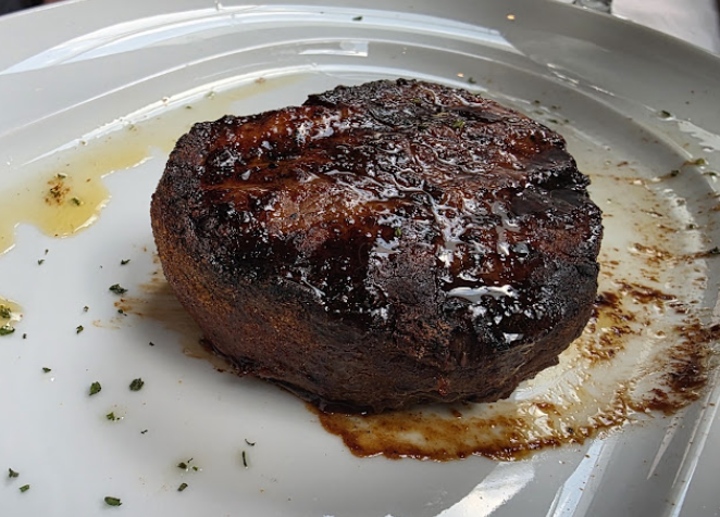 Mastro's Steakhouse signature dishes Filet Mignon
Garlic Mashed Potatoes
Mastro's Signature Warm Butter Cake